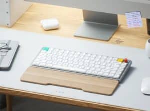 NuPhy Air Keyboard on a desktop