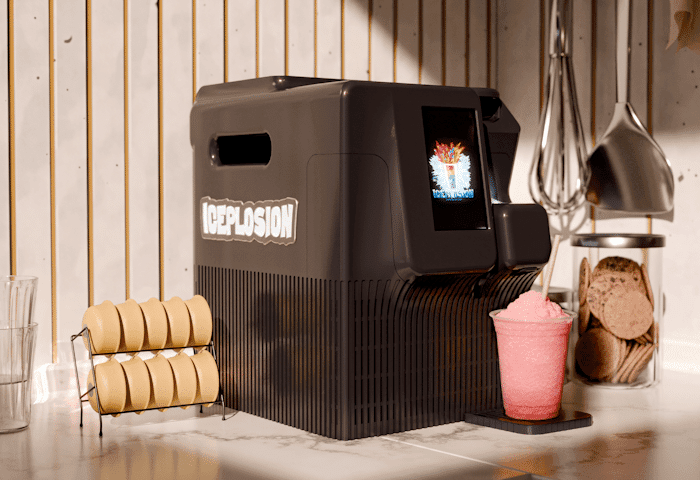 ICEPLOSION Debuts At-Home Frozen Carbonated Slushie Machine at CES 2026