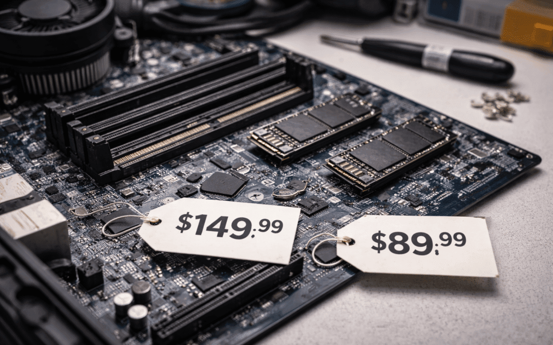 PC Prices Rise as Memory Shortages Bite
