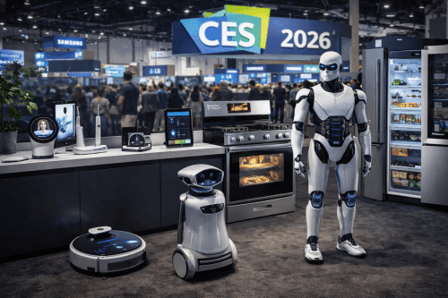 AI robotics household tech at CES 2026 AI robotics household tech at CES 2026