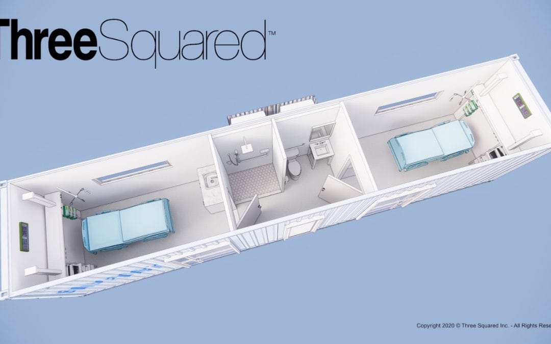 Shipping Containers Poised to Solve COVID-19 Hospital Housing Shortage