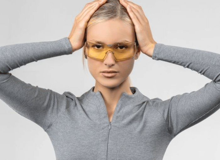 GUNNAR Optiks Cyberpunk 2077 Dex – Cyberpunk-Inspired Blue Light Gaming Glasses