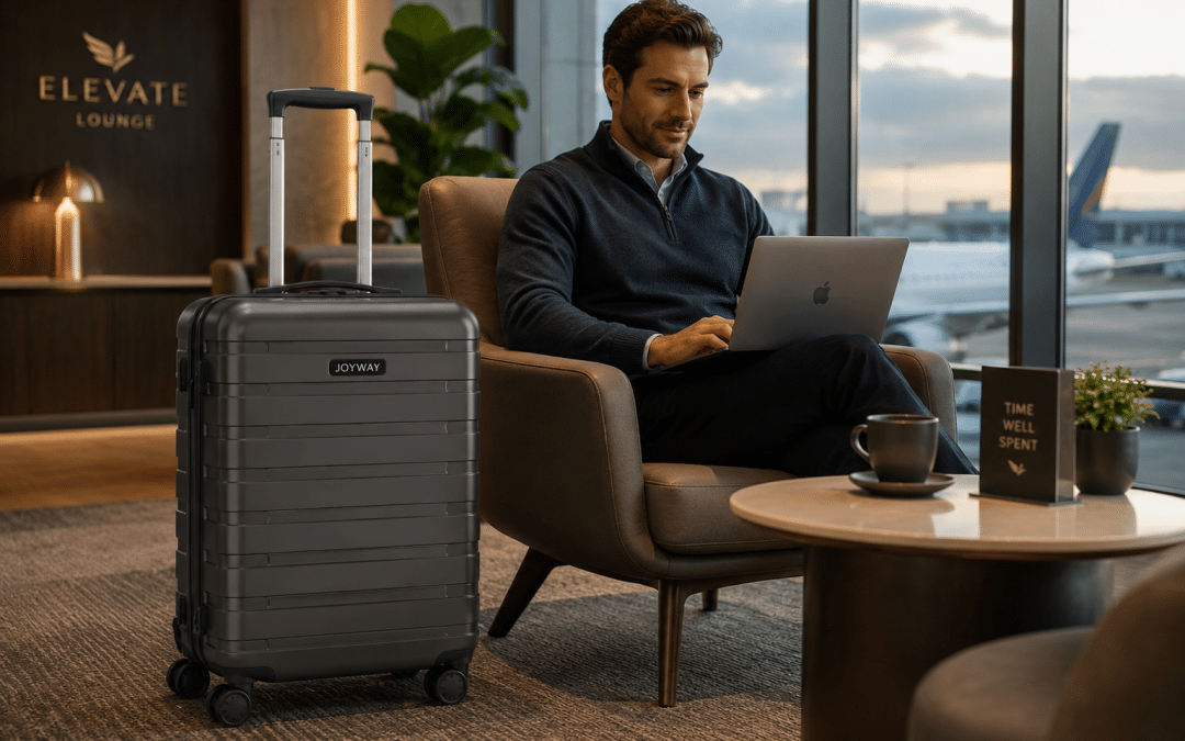 Joyway Carry On Luggage with Smart Cup Holder and USB Port Review
