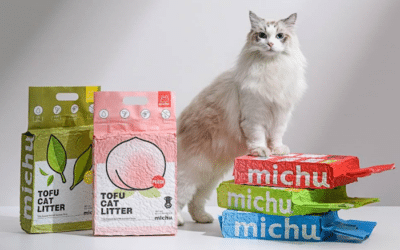 MichuPet Tofu Cat Litter Offers Superior Odor Control and Easy Cleanup