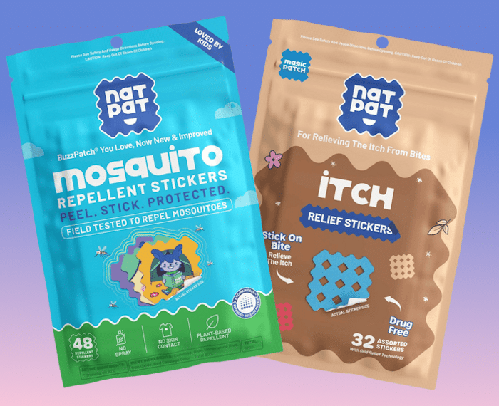 NATPAT Mostquito Repellent Stickers