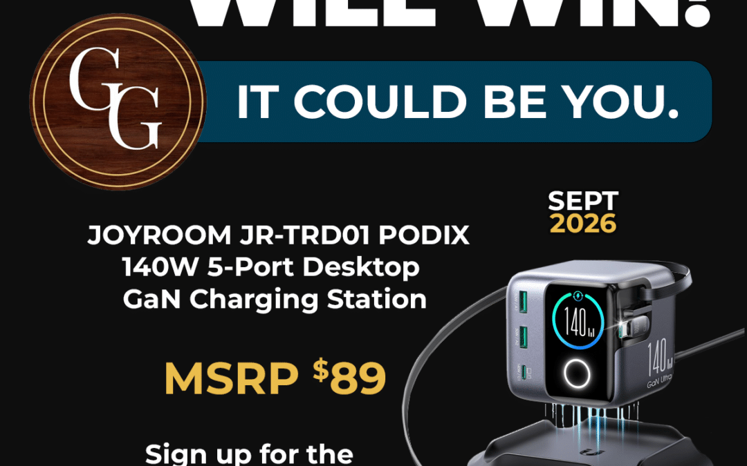 Win a JOYROOM PODIX 140W GaN Charger | GadgetGram Giveaway