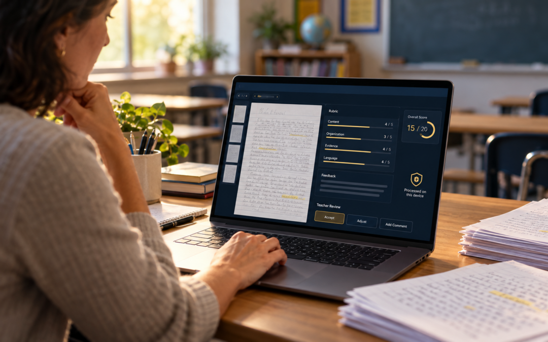 Grout Grades Handwritten Homework With AI—Without Uploading Student Papers to the Cloud