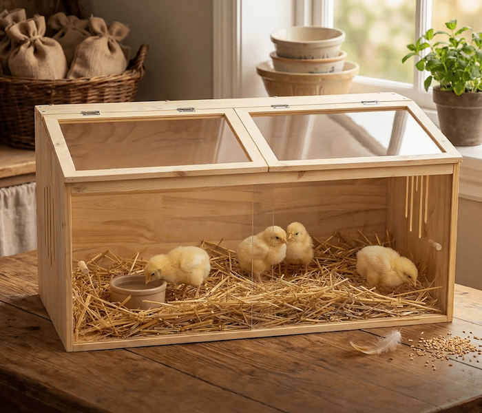Win World Chicken Brooder Gives Young Chicks a Strong Start