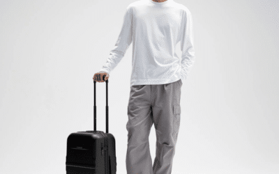 Stubble & Co Hardshell 40L Cabin Suitcase Makes Packing Effortless